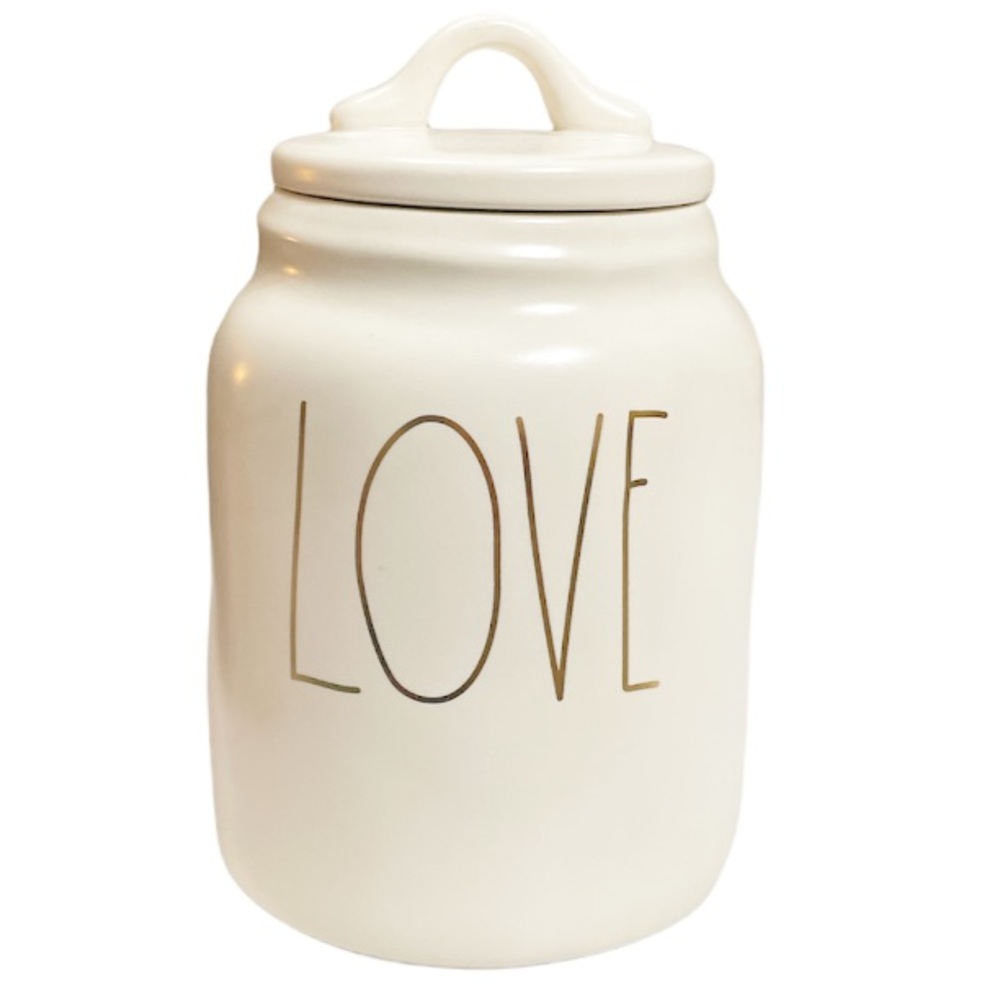 NEW Rae Dunn LOVE Baby Canister